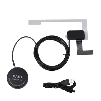 Universalus DAB Antena USB Nešiojamas Adapteris, skirtas 