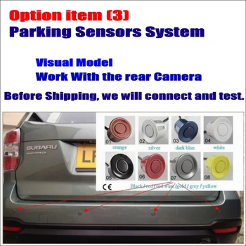 Automobilių Parkavimo Jutiklis Pagalbos Sistema Dual Core/4 Radarai/Matomas Modelio Darbas su Galinio vaizdo Kamera, Multimedia