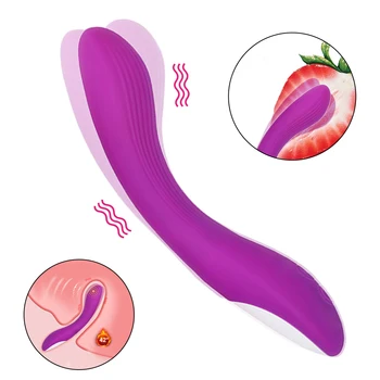 Šešių dažnį Moterų Silikono Bendable G-taško Vibratorius Moterims Sekso Žaislai Suaugusiems Dildo Moterų Klitoris G Spot skatinti