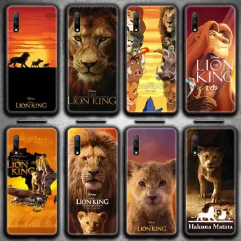 Liūtas Karalius Simba Telefoną Atveju Huawei Honor 30 20 10 9 8 8x 8c v30 Lite peržiūrėti 7A pro