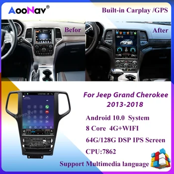 automobilio radijo jeep grand cherokee 2012 m. 2013 m. 2014 m. 2015 m. 2016 2017-2020 