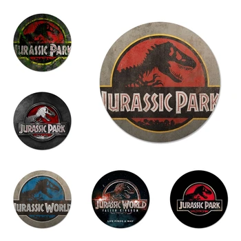 Juros periodo Parkas dinozaurų Ženklelis Sagė Pin Reikmenys, Drabužiai, Kuprinės, Dekoravimo, dovanų 58mm