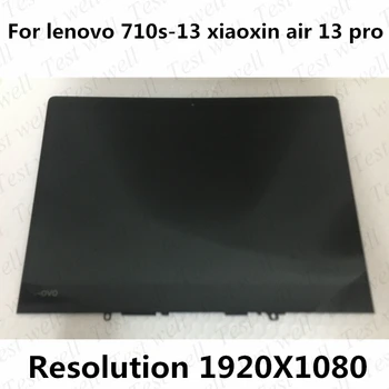 Originalus pakeitimas LCD Ekranas Surinkimas su priekinio stiklo ir rėmo Lenovo 710s xiaoxin air13 pro LQ133M1JW15-E 1920*1080