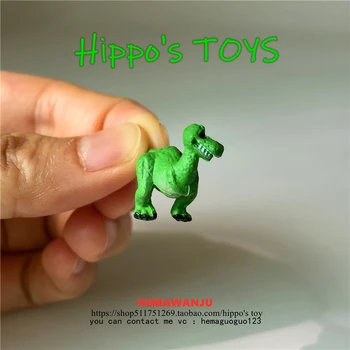 DISNEY 24piece 2,5 cm Žaislų istorija klasikinio dinozaurų Rex labai mažas microlandschaft duomenys žaislai