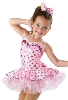 2018 Nauja Vaikų Princesė Dress Šokių Sijonas Mielas Kostiumas Moterų Veiklos Sluoksniuotos Tutu Baleto Dancewear B-2371