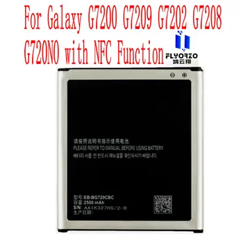 Aukštos Kokybės 2500mAh EB-BG720CBC Baterija Skirta Galaxy G7200 G7209 G7202 G7208 G720NO su NFC Funkcija Mobilusis Telefonas