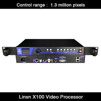 Linsn X100 LED Ekranas Profesionalūs Aukštos Rezoliucijos Daugiafunkcį Vaizdo Procesorius su Siuntimo Kortelės Viduje