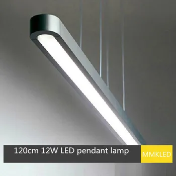 Upscale apšvietimas aliuminio straightedge office Sieniniai šviestuvai, lempos, LED šviesos 120cm šviesos balta