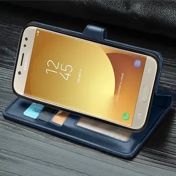 Samsung Galaxy J7 Pro J730 Europos versija Padengti Piniginė PU Odos Telefonas Maišelį Atveju Paprastas Kortelės Turėtojams Shell Nemokamas Pristatymas