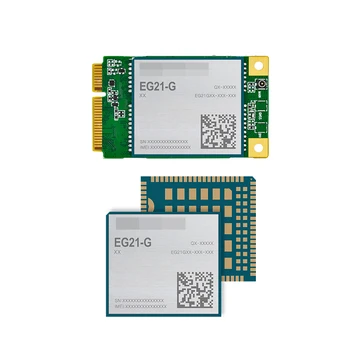 Quectel EG21-G Mini PCIe LTE kategorija 1 modulis visame Pasaulyje LTE UMTS/HSPA GSM/GPRS/EDGE aprėptis GPS GLONASS BeiDou Galileo, QZSS