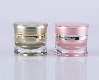 15g perlų balta/rožinė/aukso plonas juosmens akrilo kremas butelis paakių kremas/esmė/gel/day cream/kremas kosmetikos pakuotės