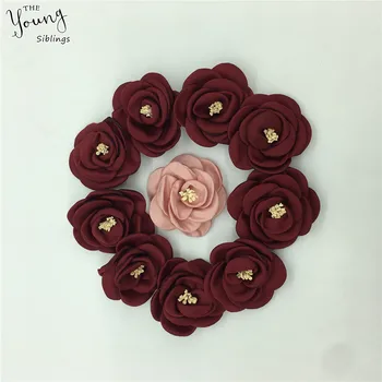 Graži Rožė, Dirbtinių 3D gėlių Šilko Gėlės Galvos Vestuves Namų Puošybai 