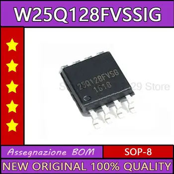 5VNT W25Q128FVSSIG W25Q128FVSG 25Q128FVSG 25Q128 sop-8 Naujas originalus ic chip sandėlyje