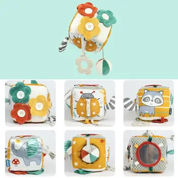 Oda-touch Įdomu Pliušinis Žaislas Kūdikio Barškutis Eco-friendly Baby Jutimo Žaislas Multi-funkcija Bamblys