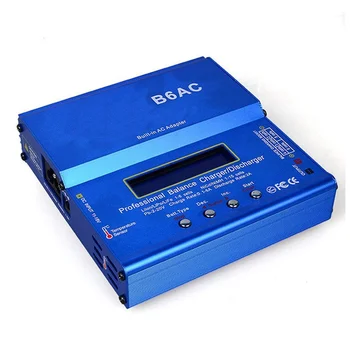 iMAX B6 AC B6AC 80W 6A Dual Lipo NiMh, Li-ion, Ni-Cd, AC/DC RC Baterijos Likutis Įkroviklis 10W Išleidiklis RC Modelio Baterijos Įkrovimas