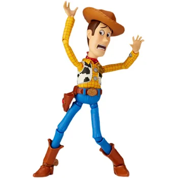 Preorder Originalus Kaiyodo Revoltech Toy Story Woody Ver 1.5 Veiksmų Skaičius, Anime Modelio Surinkimo Žaislai Dovana