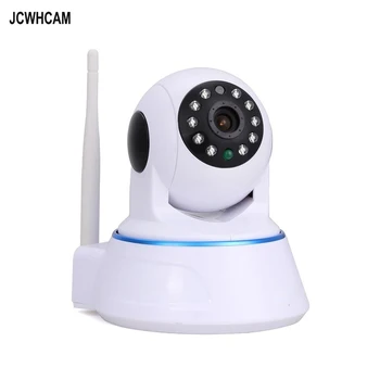 JCWHCAM Smart Belaidės IP Kameros 720P HD Priežiūros Tinklo Saugumo Kameros Kūdikio stebėjimo Naktinio Matymo Baltos Dviejų krypčių Garsas