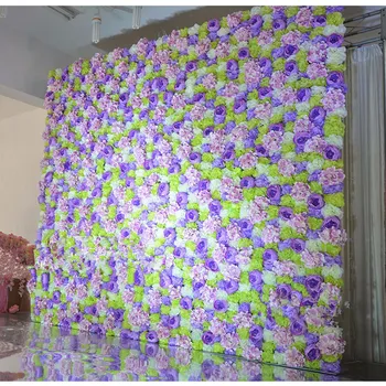 Multi-color tankus rožė, Bijūnas gėlių fonas gėlių ramstis fotografijos rekvizitai parduotuvė viešbutis vestuvių gėlių sienos Vestuvių Tiekimo