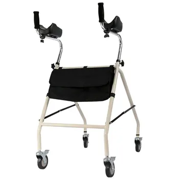 Pėsčiomis pagalba pagyvenusiems žmonėms, kurių sėdynės ir skriemulio aliuminio lydinio pėsčiomis pagalbos neįgaliesiems vaikštynės, senyvo amžiaus lazdą