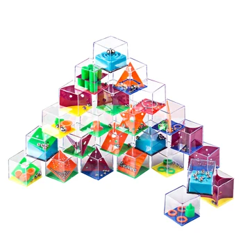 Dropshipping Fidget Žaislai Vaikams mokomieji Žaislai 3D Puzzle Labirintas Su Karoliukų Žaidimas Puzzle Box Enfant Mokymosi Žaislas Vertus Žaidimai