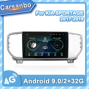 Carsanbo Android 9.0 Sistemos, Automobilių Navigacija, GPS Kia Sportage 2016-2019 Automobilio Radijo Multimedia Vaizdo Grotuvas IPS Navigacijos