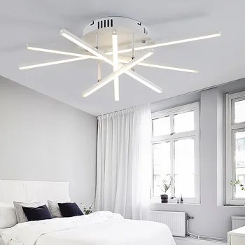 Naujas LED spiralės namų lubų lempa kambarį miegamasis komercinio meno apšvietimo, Lubų šviesos 110-240V