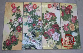 Kinijos Boutique kolekcija Siuvinėjimas, tapyba gėlės ir paukščiai schema /1