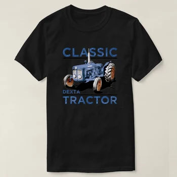 Klasikinis Dexta Traktoriai Įkvėpė Retro Ūkio Ūkininkas Marškinėliai trumpomis Rankovėmis Atsitiktinis 100% Medvilnės O-Kaklo Vasaros Vyrai T-shirt Dydis S-3XL
