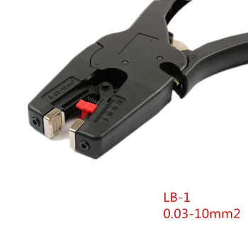 LB-1/FS-D3 Savaiminio reguliavimo Kabelio Izoliacija Wire Stripper Replės Svyruoja nuo 0,03-10mm2 Išpardavimas Cutter Plokščia Nosis