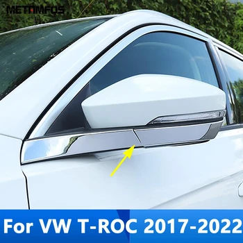Galinio vaizdo Veidrodžio Juostelės Apdaila Volkswagen T-ROC TROC 2017-2021 2022 