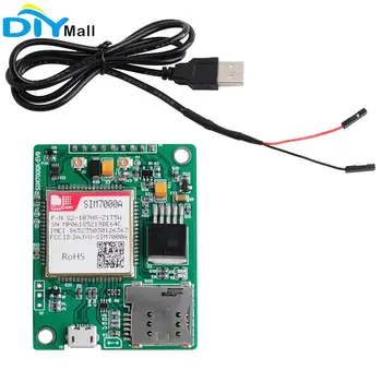 DIYmall SIM7000A Valdybos 4G Modulis Su USB 2.54 mm Dupont Kabelis Moteris