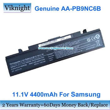 Originali Juodos spalvos Nešiojamojo kompiuterio Baterija Samsung AA-PB9NC6B R428 R429 R430 R468 R528 RV411 11.1 V, 4400mAh