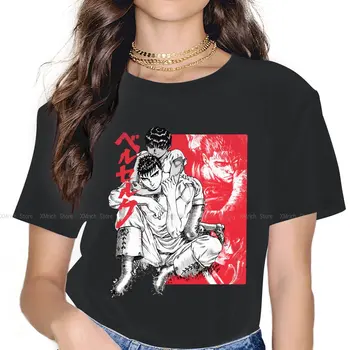 Gattsu Casca Moterų Marškiniai Berserk Žarnos Griffith Behelit Manga Prarasti Derliaus Moterų Tshirts Harajuku Laisvalaikio, Moteriška Blusas