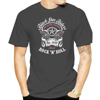 Black Star Vairuotojai Rock N Roll Vyrų Mados T-shirt