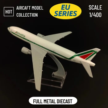 Mastelis 1:400 Metalo Lėktuvo Replika 15cm Italija, Ispanija, Europa Airlines 