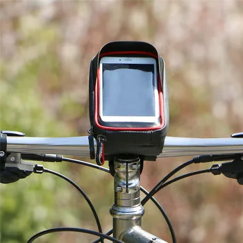 2 in 1 Telefonų GPS Vandeniui Motociklo Rankenos skėtį nuo saulės Telefono Laikiklį, Pritvirtinkite Piniginės Atveju