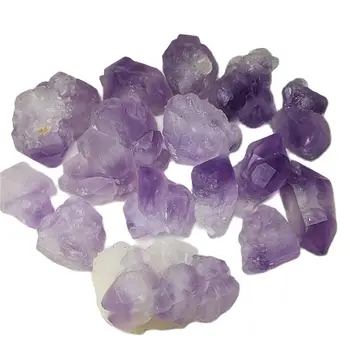 70g Gamtos Mini Ametistas Kristalų Sankaupos Taškas Violetinės Akmenys, Mineraliniai Pavyzdys Namų Dekoro Gydymo Kolekcija 