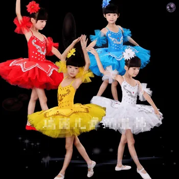 2-15Y Vaikų Baleto Mdc Etapo Rezultatus Baleto Suknelė Leotard Šokių Bodysuit Dancewear 