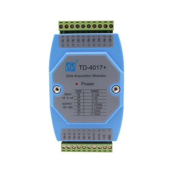 TD4017 Analoginis RS485 Skaitmeninio Signalo Blokatorius Analoginis Įsigijimo Kortelė 4-20mA Įsigijimo Modulis
