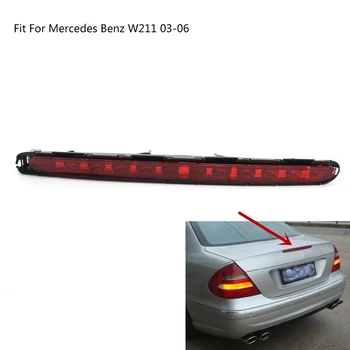 Automobilio LED TREČIAS STOP-STABDŽIŲ LEMPOS ŠVIESA Tinka Mercedes Benz W211 03-06 2118201556