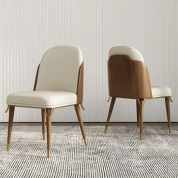 Balta Modernus Baras, Virtuvės Kėdės, Counter Office Prabangus Odinis Šiaurės Kėdė Laukia Cadeiras De Jantar Minkštų Kėdžių