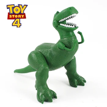22cm Disney Toy Story 4 Rex Žalias Dinozauras, Pvc Veiksmų Skaičiai Modelio Lėlės Koją Gali Kilnojamojo Surinkimo Žaislai Vaikams Dovanų