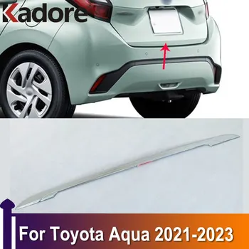 Toyota Aqua 2021-2023 Galiniai Bagažo Skyriaus Dangtis Padengti Trim Automobilio Eksterjero Aksesuarai, Bagažinės Dangtis, Įkrovos Juostelės 