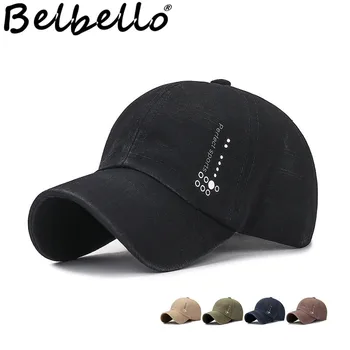 Belbello Plauti senas Beisbolo kepurės Vyrų Spalvinimas Lauko poilsio skrybėlės Paprasta, Pavasarį, Rudenį Reguliuojamas Golfo Sunhats
