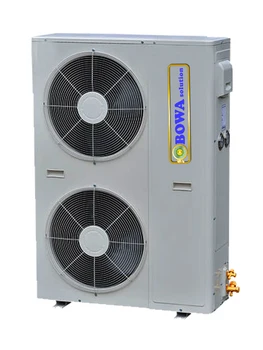 Split tipo oro aušinamas kondensatoriumi su pažymėkite kompresorius yra sukurta įvairių programų, tokių kaip šaltas kambarys/šaldikliai