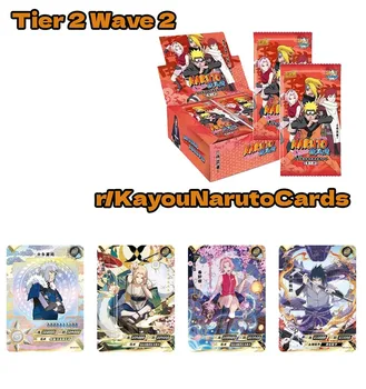 Kayou Naruto Kortelės Tire2 Banga 2 Array Skyrius CR AR PONE Kortelės Anime Simbolių Rinkimo Kortelę Vaikų Žaislas Dovanų Rinkimo Korteles