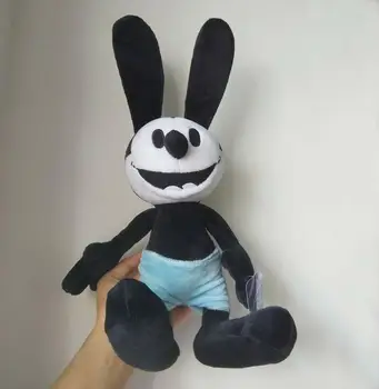 NAUJAS DISNEY Oswald Lucky Rabbit 25 cm pliušinis žaislas iškamša lėlės vaikams suasmenintų dovanų