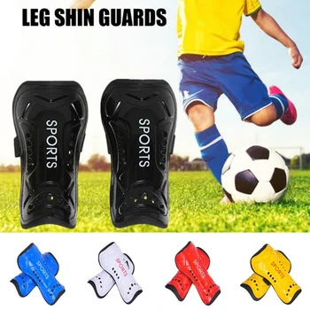 1 Pora Futbolo Shin Guards Padas Su Futbolo Kojinės Jaunimo Futbolo Legging Shin Trinkelės, Kojų Movos Lauko Sporto Kojinės Ilgos Kojinės
