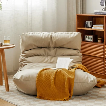 Tingus sofa-šiuolaikinės minimalistinės kūrybos tatamio balkonas laisvalaikio kėdė kambarį maišą pupelių baldai