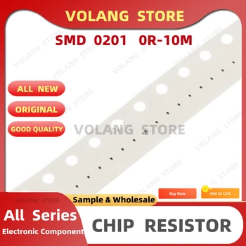 100VNT/DAUG 0201 1.4 K 1% SMD Rezistorius 1.4 KΩ 1K4 ohm F 0,6 mm*0,3 mm Storio Plėvelė Chip Resistors Tikslumo Naujas 1/20w Originalas